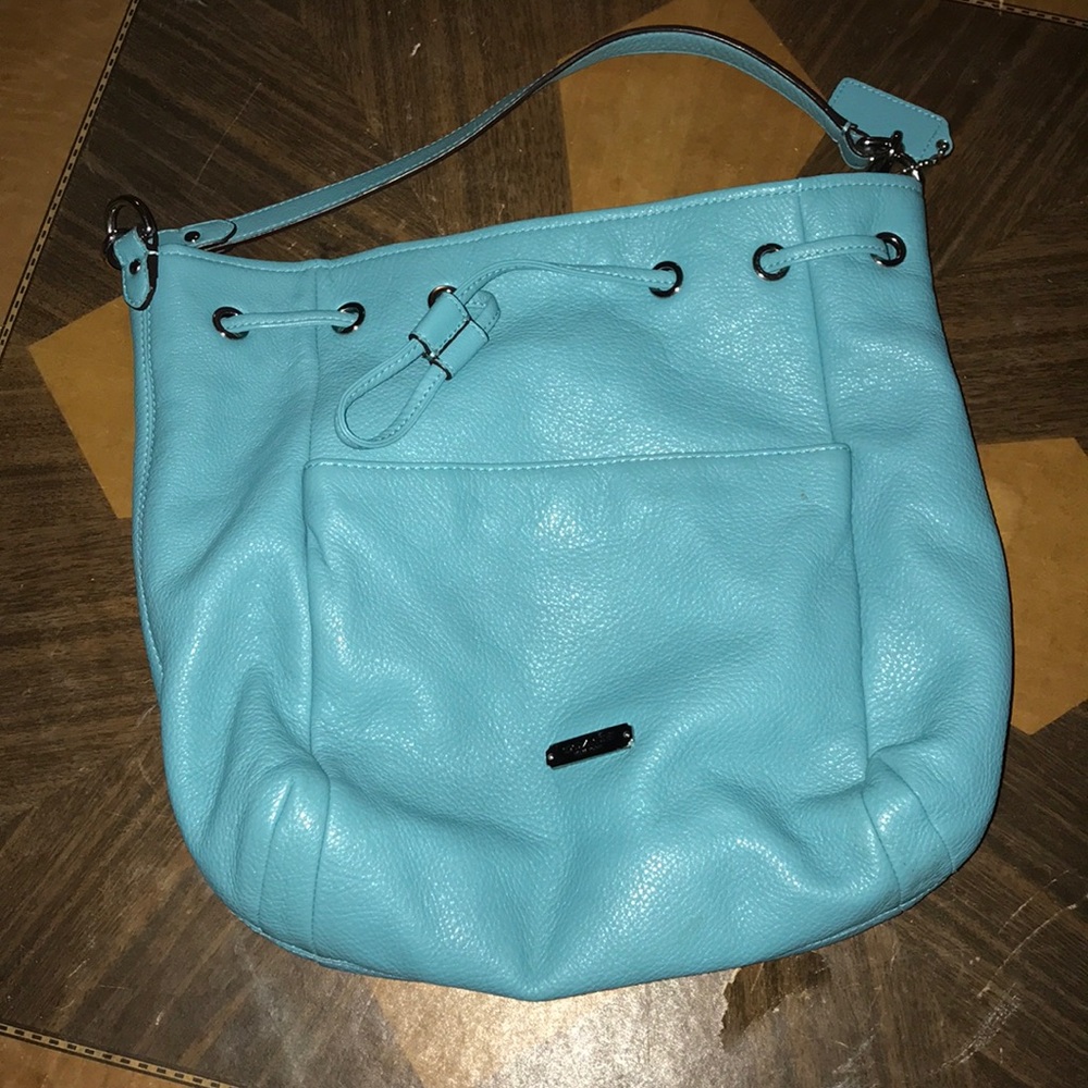 Coach leather handbag